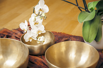Image showing singing bowls