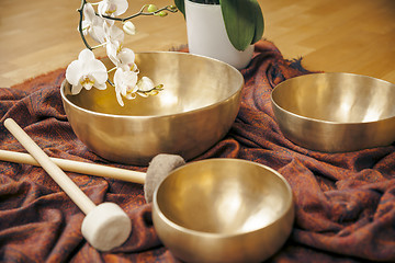 Image showing singing bowls