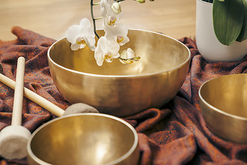 Image showing singing bowls