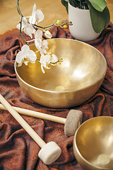 Image showing singing bowls