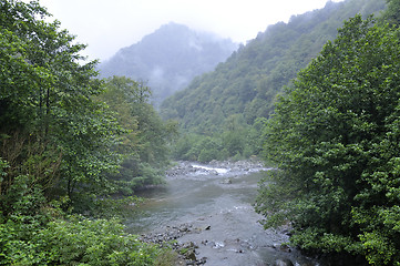 Image showing mountain river, landscapes