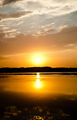 Image showing Mediteranean Sunset