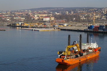 Image showing Bjørvika in Oslo