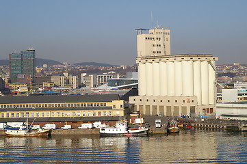 Image showing Grain silo in Oslo