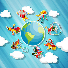 Image showing Children stickers