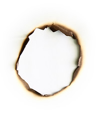 Image showing burned paper