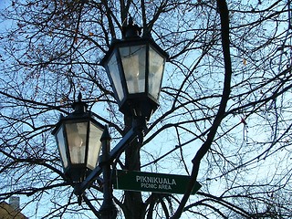 Image showing lantern standing