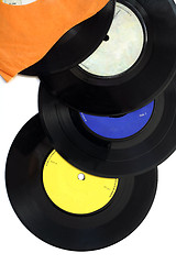Image showing Old singles