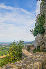 Image showing Panoramic view of the German castle Reussenstein