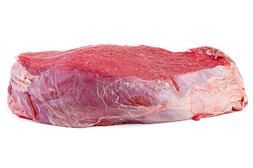 Image showing Raw veal slab