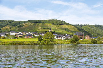 Image showing Beilstein at Mosel River,Germany 