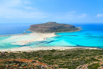 Image showing Balos lagoon, Crete