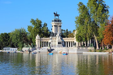 Image showing Madrid - Retiro Park