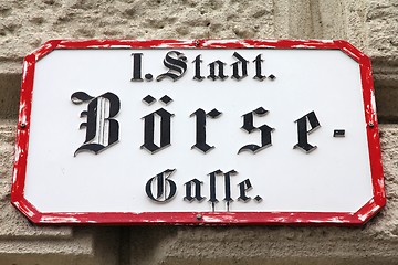Image showing Vienna street