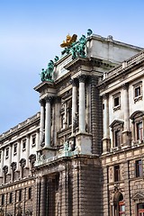 Image showing Hofburg Palace in Vienna