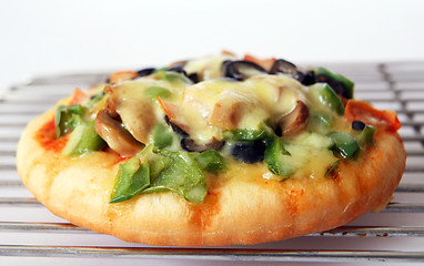 Image showing Pizza macro
