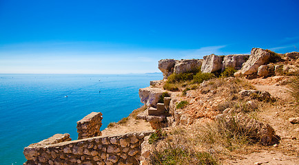 Image showing Mediterranean Coast