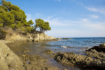 Image showing Mediterranean Coast