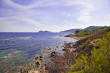 Image showing Mediterranean cove
