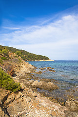 Image showing Mediterranean cove