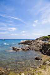 Image showing Mediterranean cove