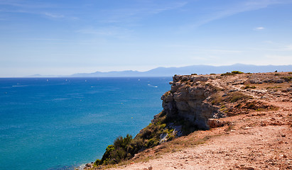 Image showing Mediterranean coast