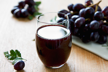 Image showing Grape juice