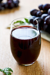 Image showing Grape juice