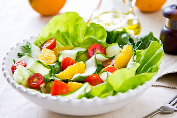 Image showing Orange salad