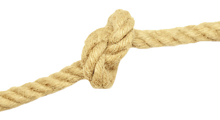 Image showing rope with knot