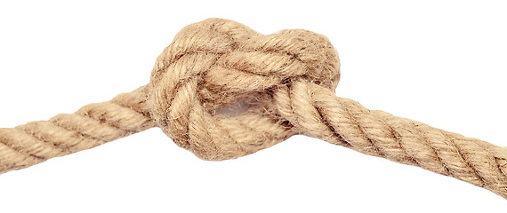 Image showing rope with knot