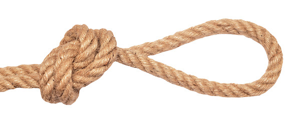 Image showing rope with loop