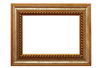 Image showing isolated beautiful old frame