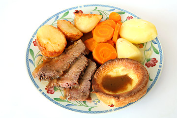 Image showing Sunday lunch