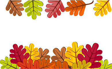 Image showing Autumnal frame