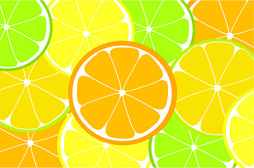 Image showing Citrus background