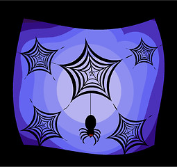 Image showing Spiders halloween