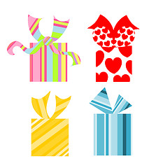 Image showing Set of presents