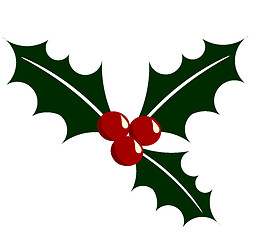 Image showing Holly berry symbol