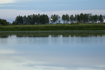 Image showing Morning on the River.