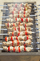 Image showing Pork shashlik