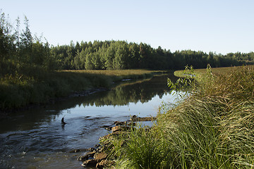 Image showing Morning on the River.