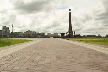 Image showing City sketches and peyzazhi.