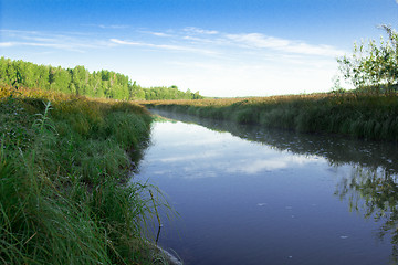 Image showing Morning on the River.