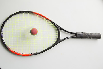 Image showing Badminton Rackets