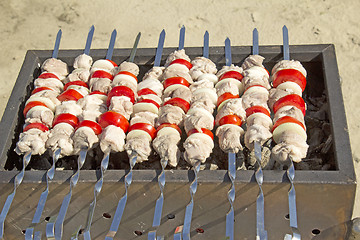 Image showing Pork shashlik