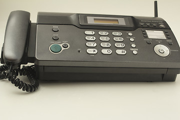 Image showing Telephone and fax.