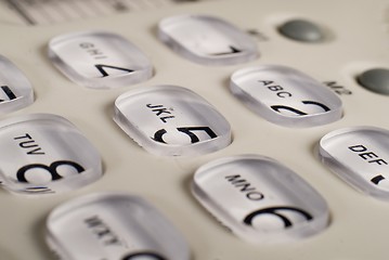 Image showing Telephone Keypad