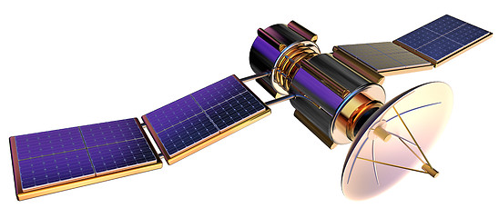 Image showing 3D model of an artificial satellite of the Earth