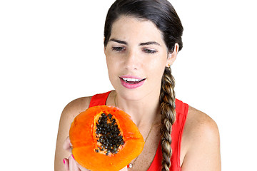 Image showing Delicious Papaya